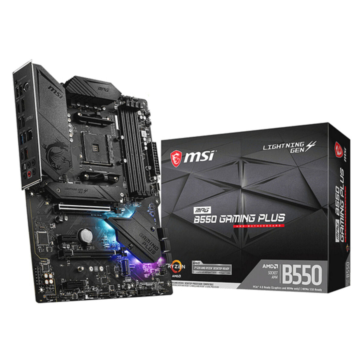 Motherboard MSI MPG B550 GAMING PLUS ATX DDR4 AM4 AMD B550