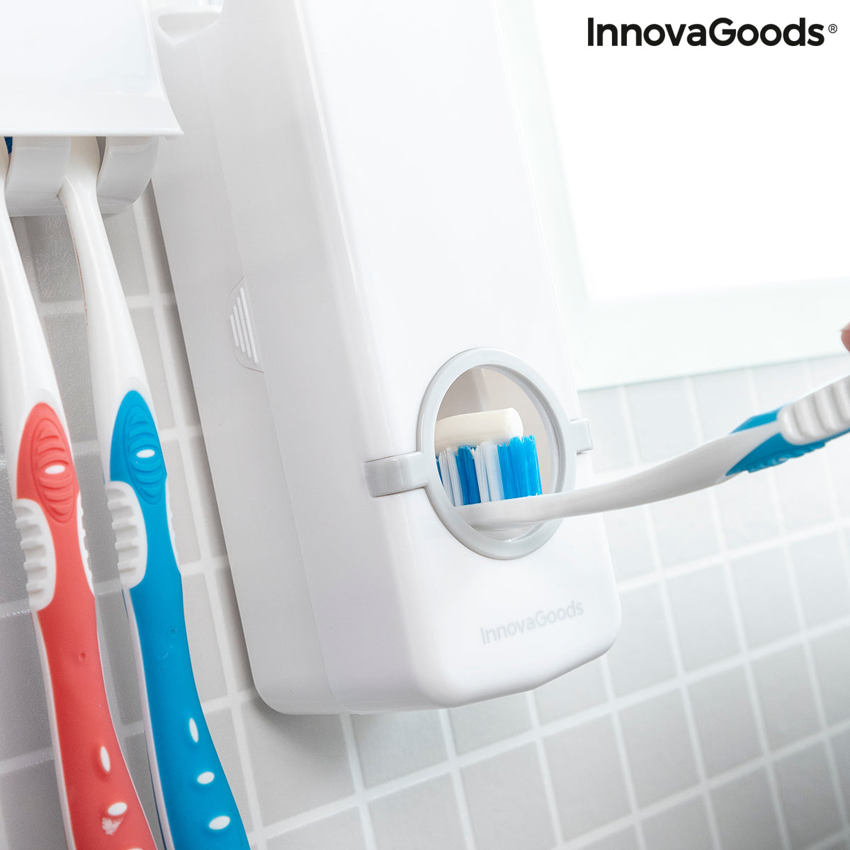 Toothpaste Dispenser and Holder Diseeth InnovaGoods