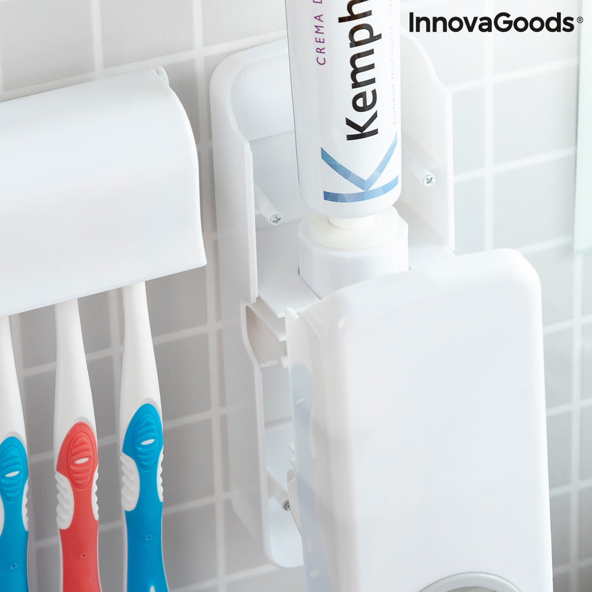 Toothpaste Dispenser and Holder Diseeth InnovaGoods