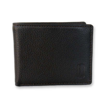 Men's Leather Slim Fold Wallet